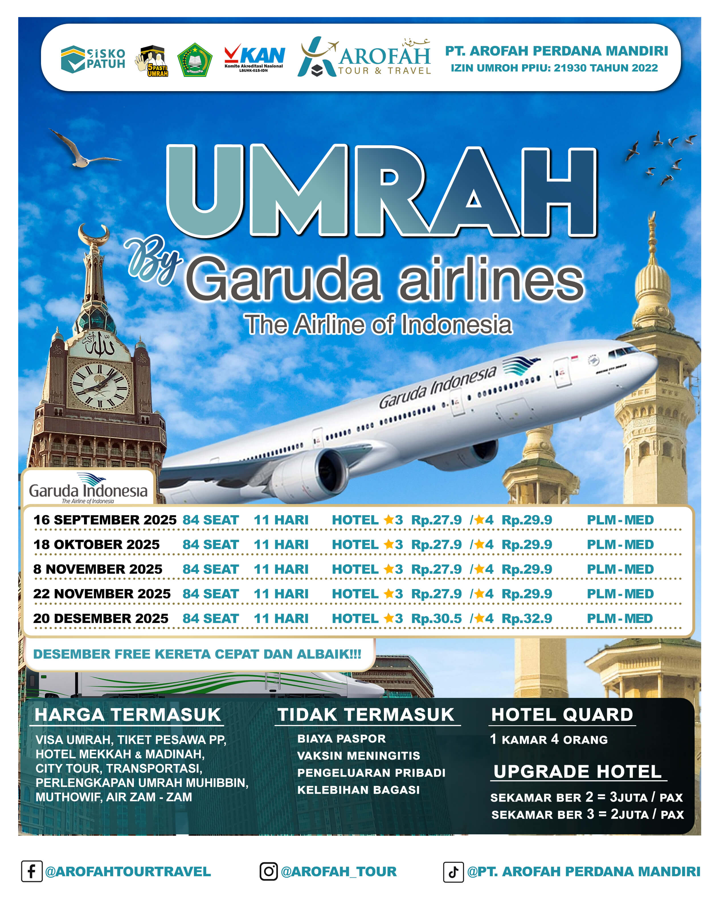 Umrah Brochure Slide 1