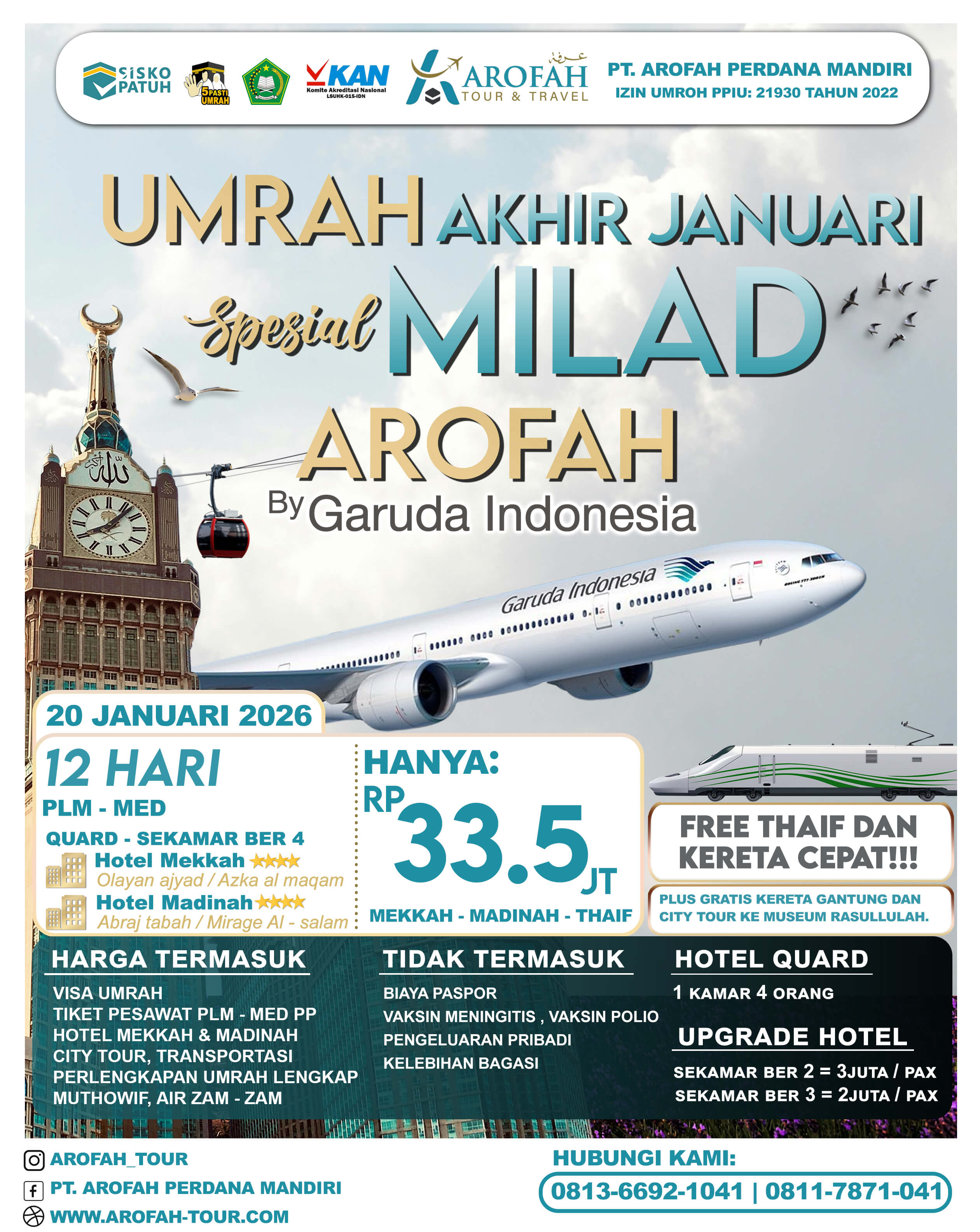 Umrah Brochure Slide 3